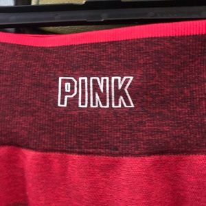 PINK high waist seamless workout tights